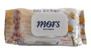  Chusteczki nawilżane dla niemowląt Mors Baby Wet Towel 72szt