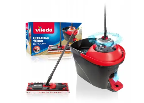 Zestaw Vileda Ultramax Turbo Box mop obrotowy