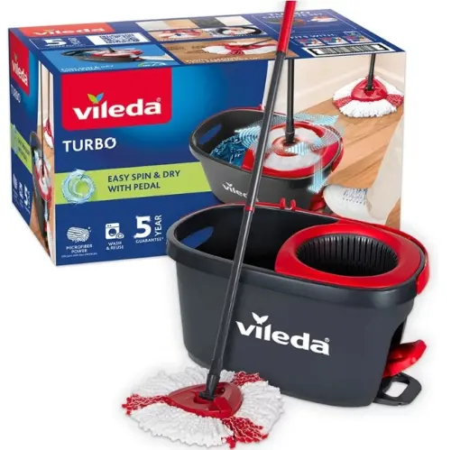 Zestaw Vileda Easy Spin Turbo Box mop obrotowy